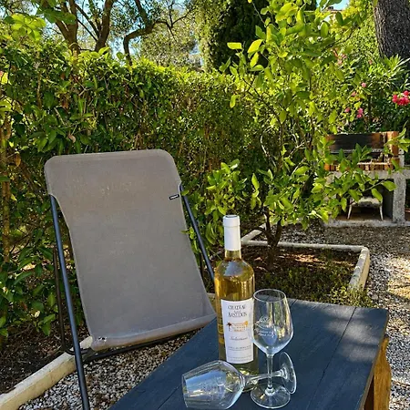 Climatise Avec Jardin Lägenhet La Londe-les-Maures